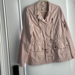 Arizona brand pink jean jacket. Size XL. EUC